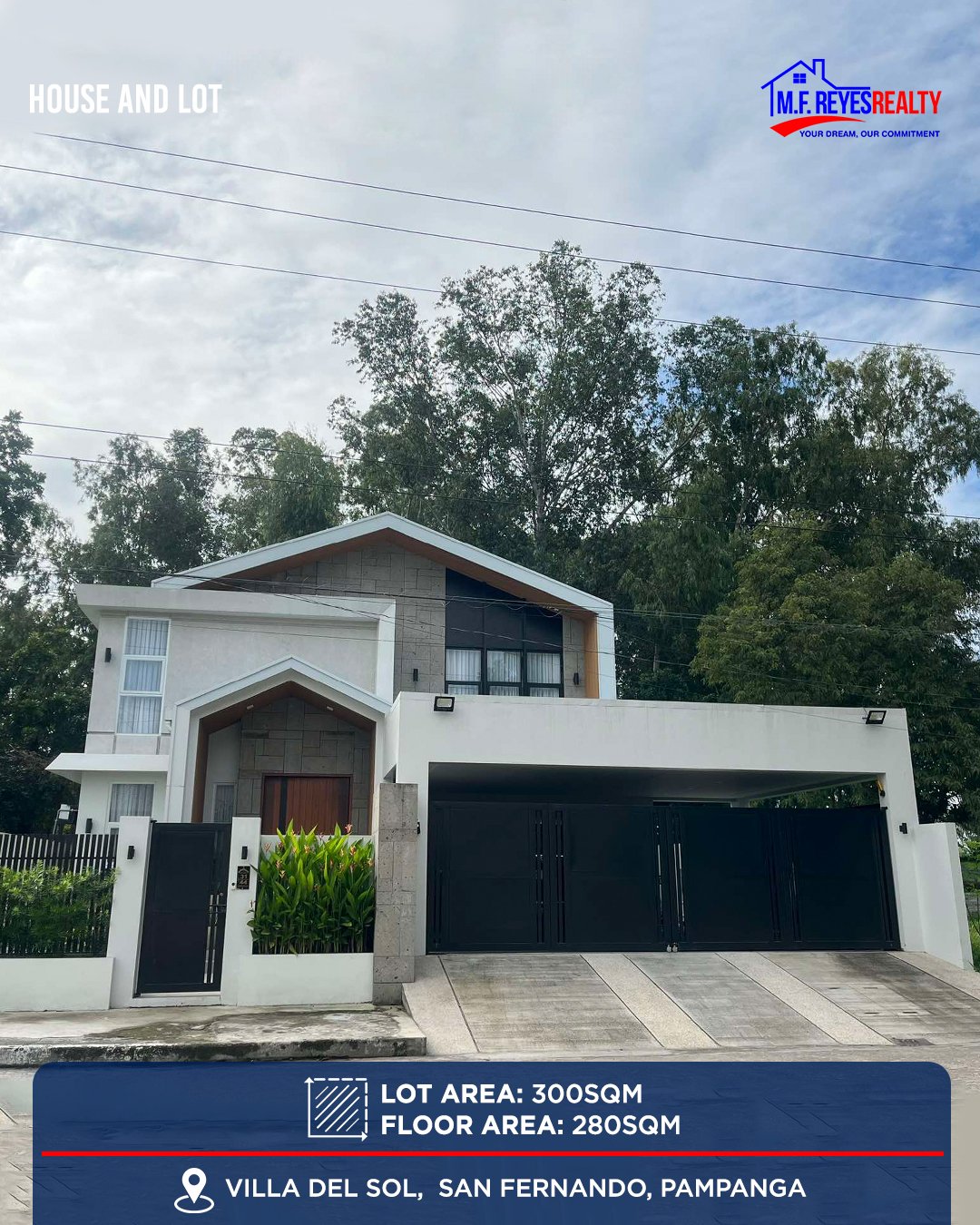 FOR SALE |  Solar-powered Modern Scandinavian House and Lot at Villa Del Sol, CSFP