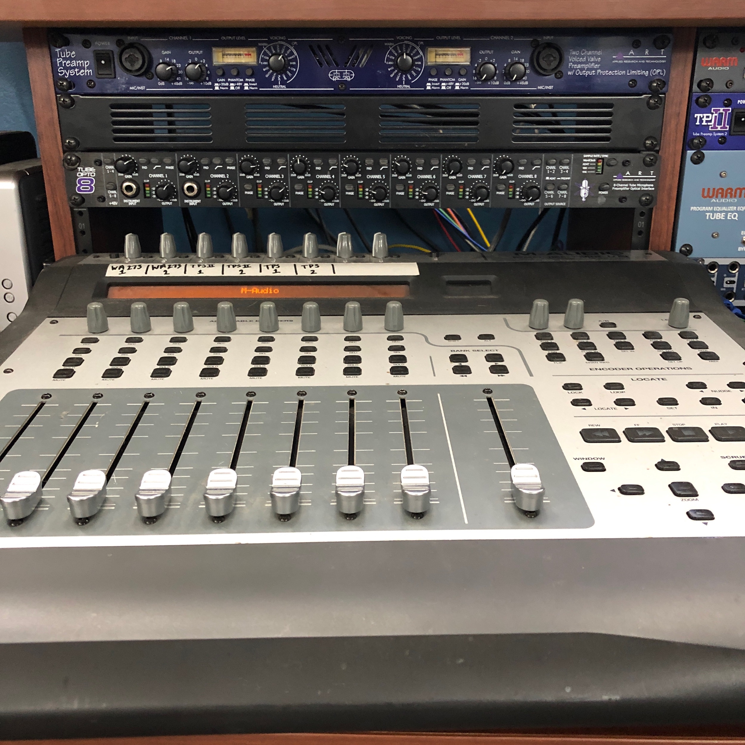  ART Tube Preamps, M-Audio ProjectMix Interface / Mixing Controller 