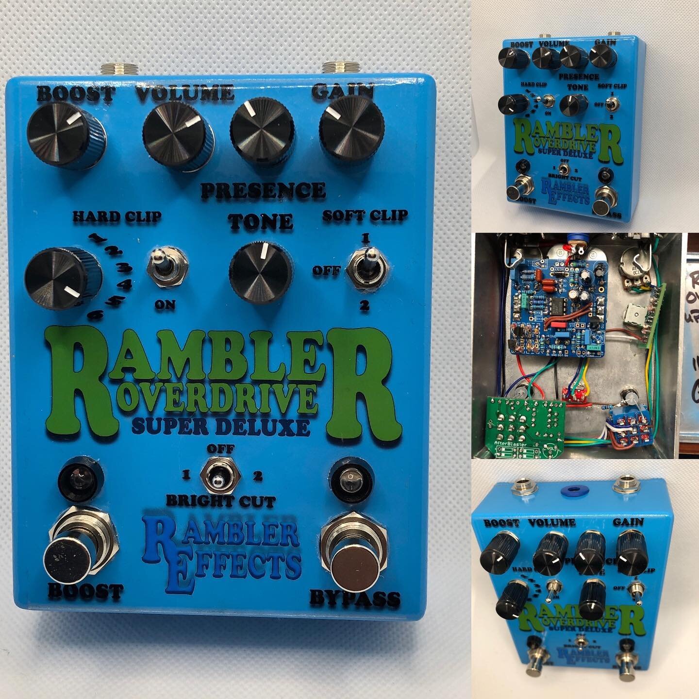 I said it was coming soon and here it is!  The Rambler Overdrive Super Deluxe!  This is an overdrive with no limits and a stacked boost for even more drive and volume!
#handbuilteffectpedals #rocknroll #effectspedals #guitarpcb #aionelectronics #gene