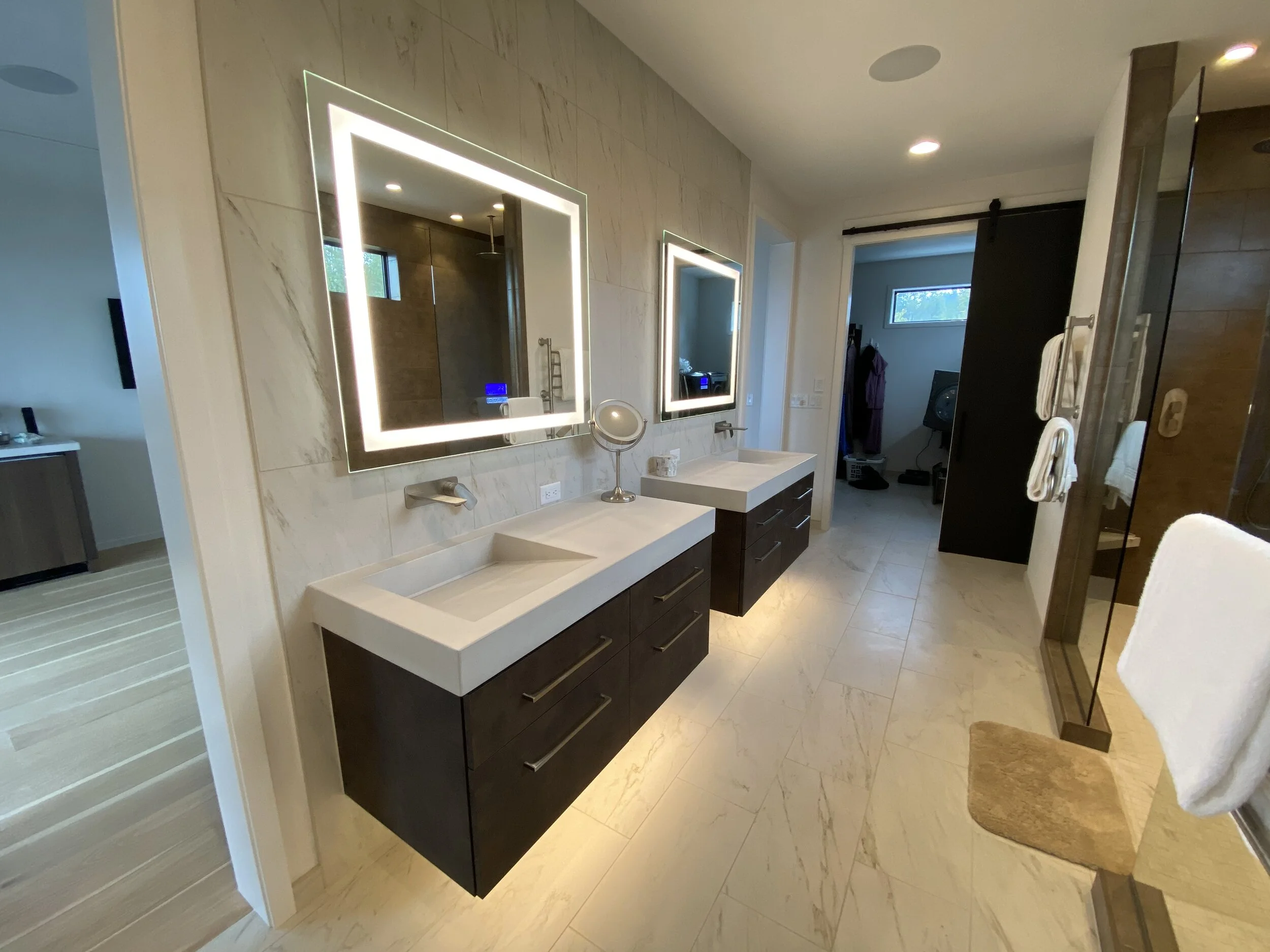 Custom Concrete Ramp Sink