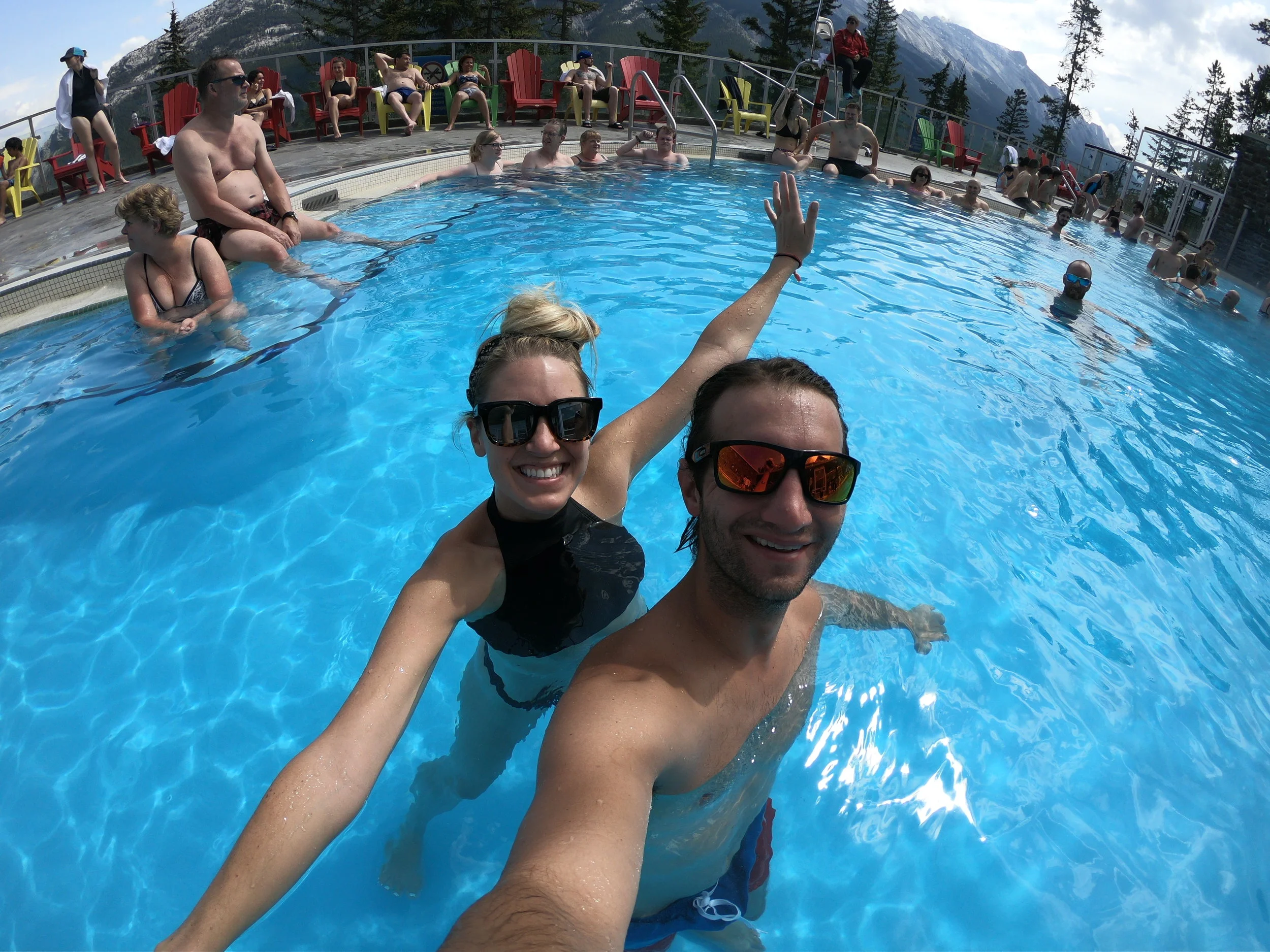 Curing a Hangover in Banff Upper Hot Springs