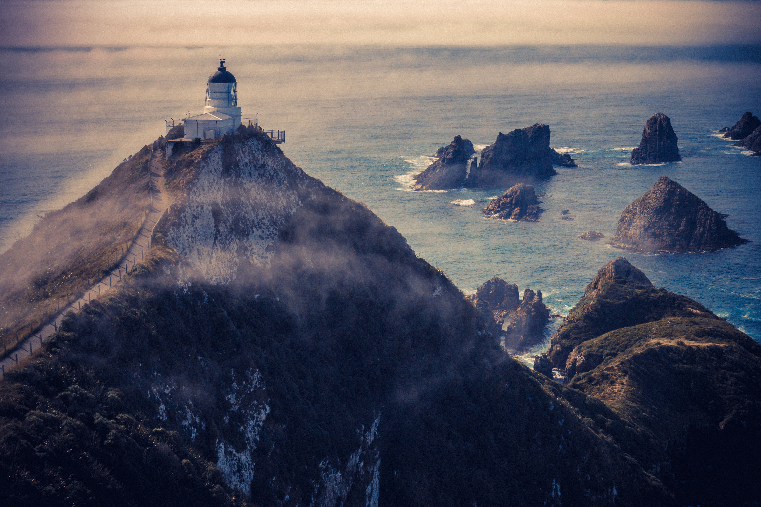 Visiting Nugget Point, New Zealand
