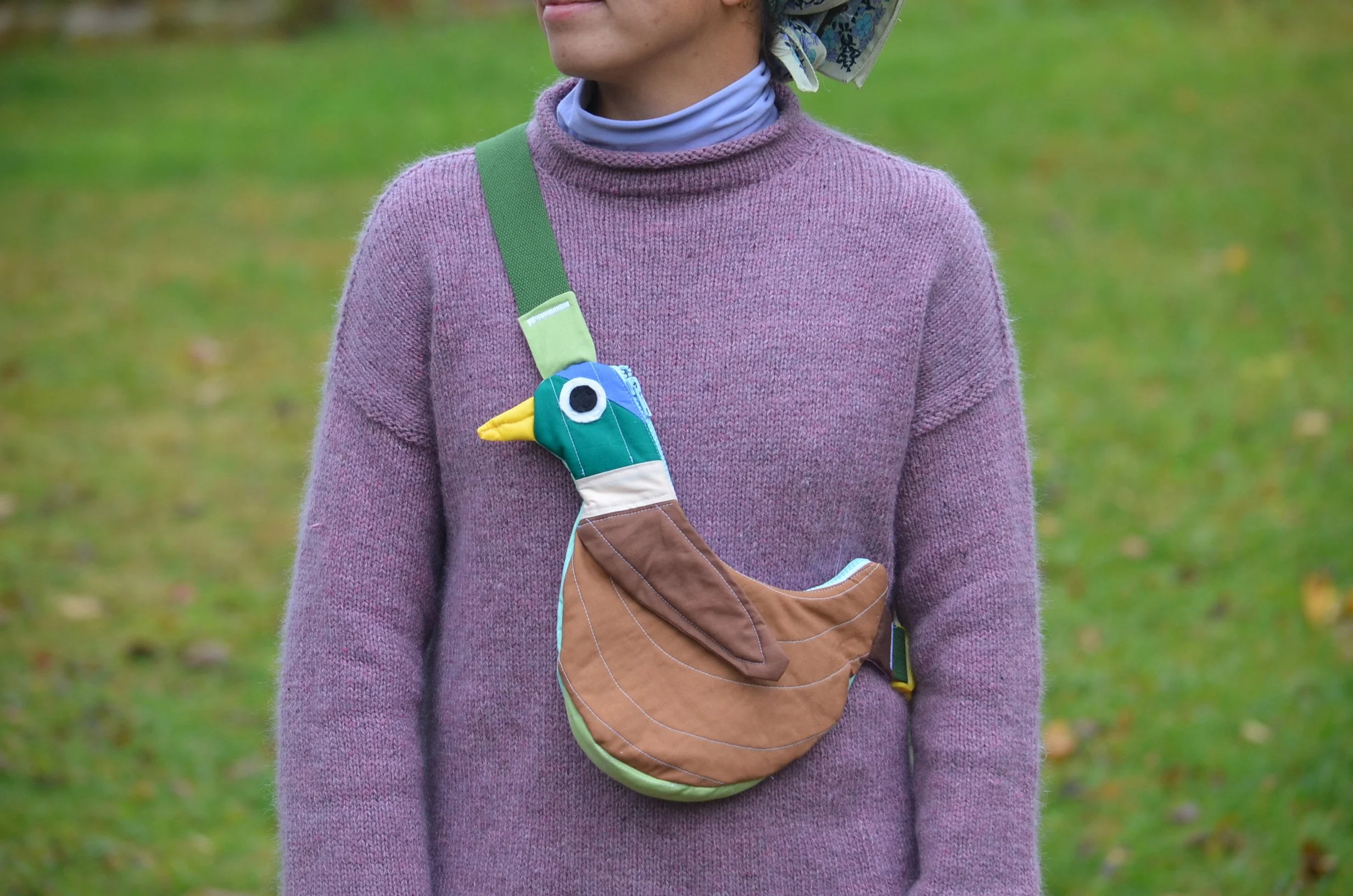 Fly Away Crossbody - Bird, Chicken, Duck Bag PDF Sewing Pattern - Mad ...