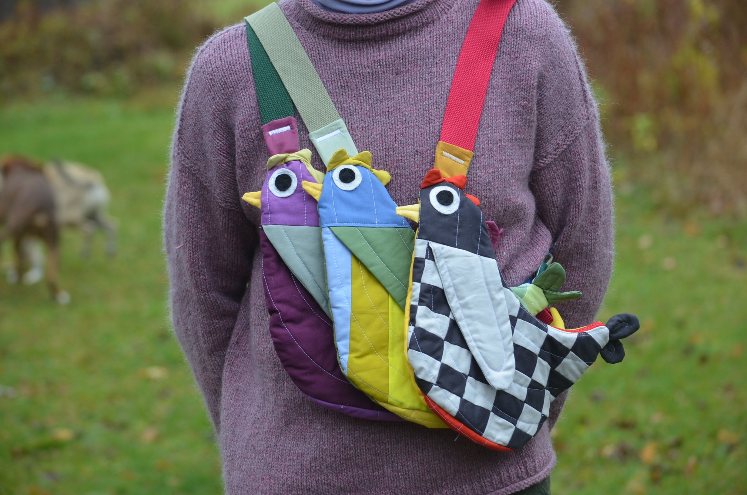 Fly Away Crossbody - Bird, Chicken, Duck Bag PDF Sewing Pattern - Mad ...