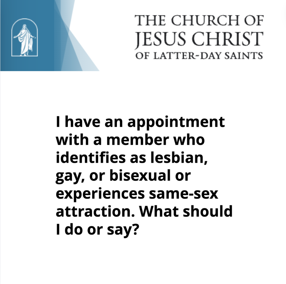What Should I Do or Say? - Church Leaders (Church Website)