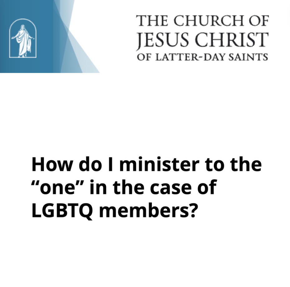 How Can I Help Gay Church Members Feel Loved, Welcomed, and Inspired at Church? (CHURCH WEBSITE)