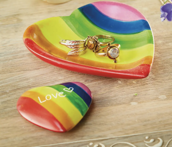 soapstone stripe rainbow love
