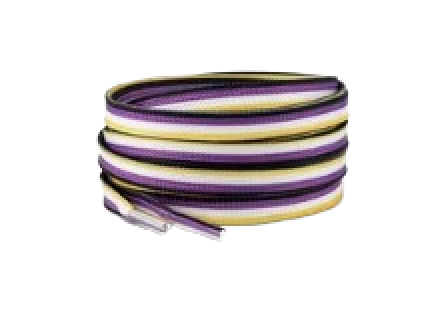 Nonbinary Colored Shoe Laces