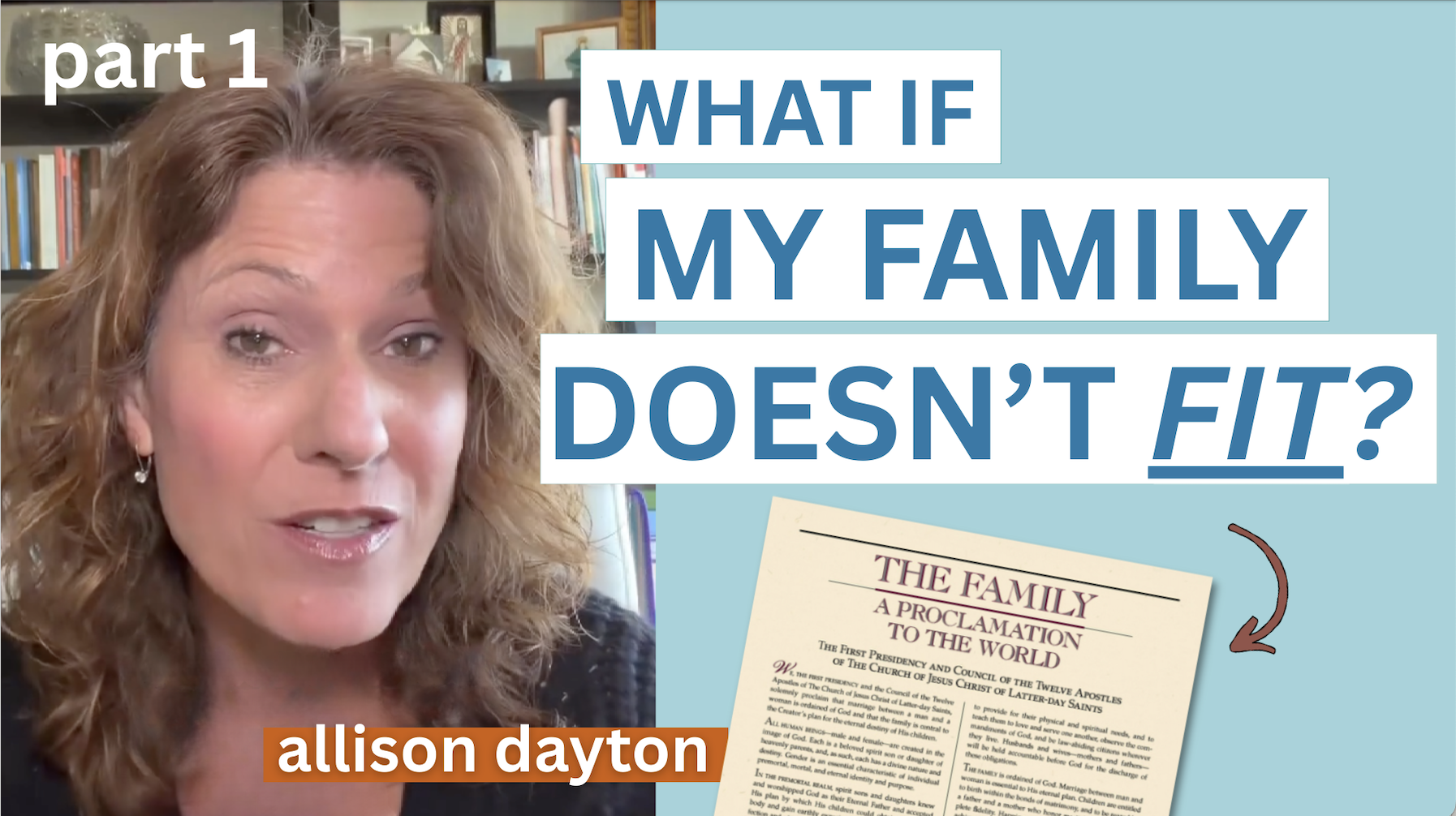 picture of the current lift and love video feature with allison