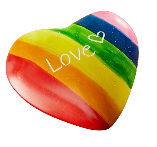 soapstone rainbow stripe