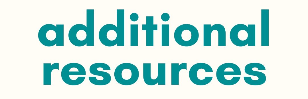 additional resources home page label