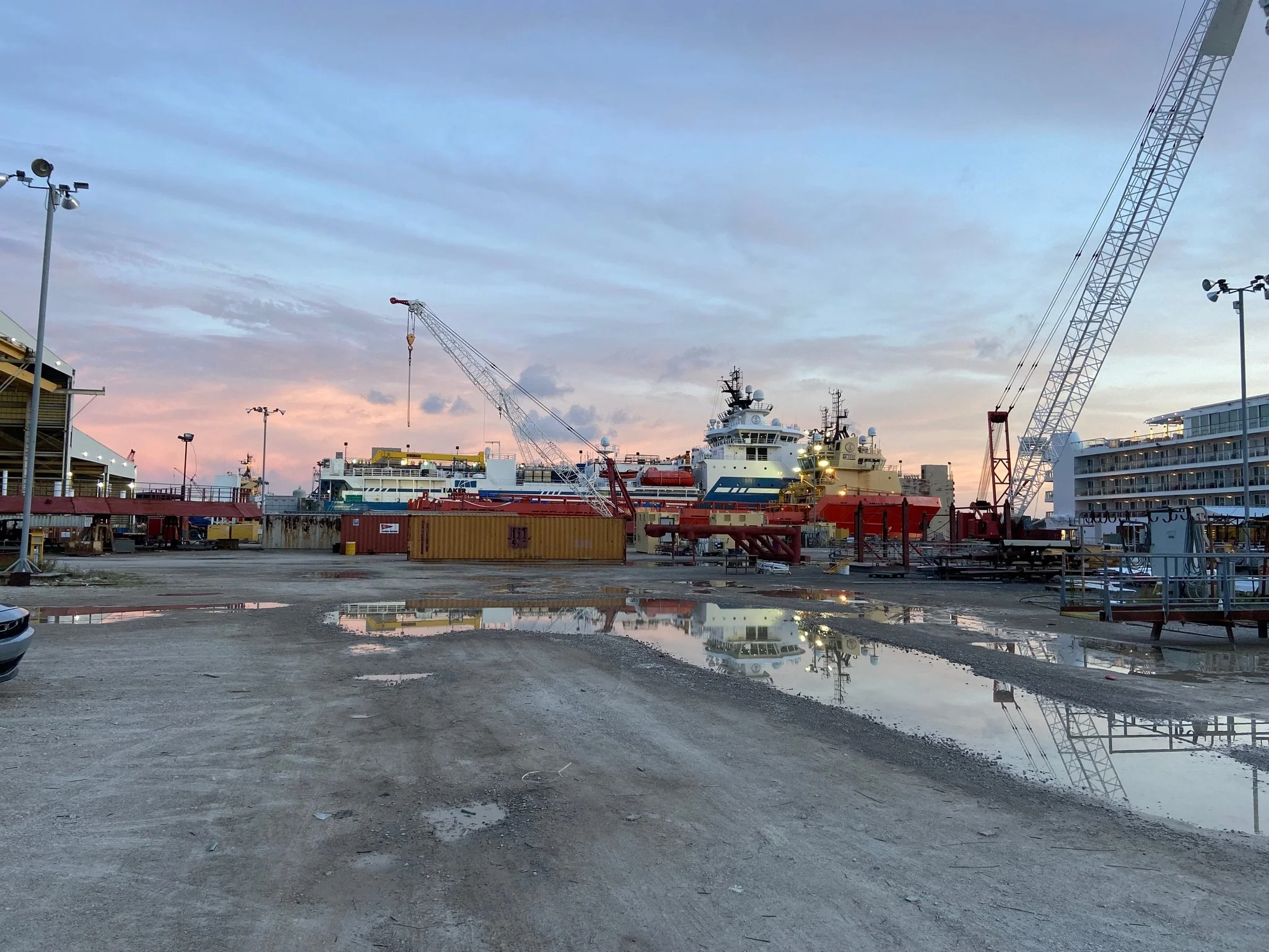 July: The Shipyard