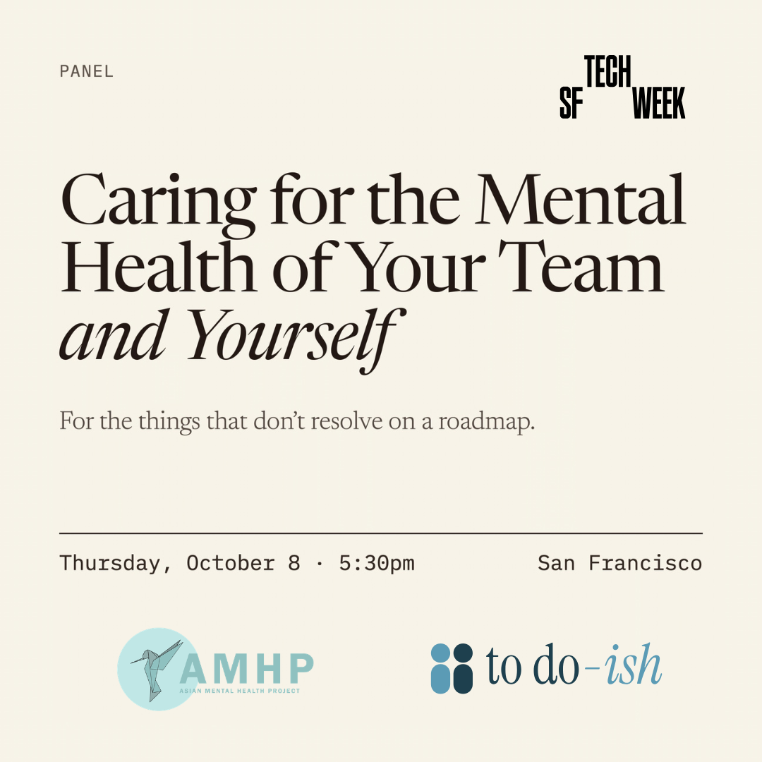 SF Tech Week Mental Health Panel
