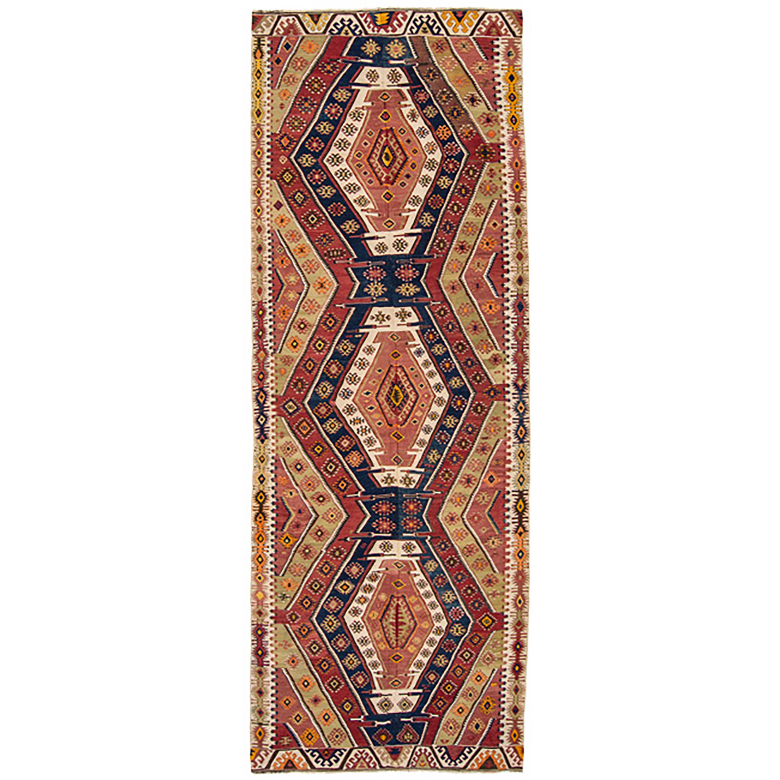 Rugs Pillow Turkish Kilim,Kilim Anatolian Wool Vintage Cicim Kilim 2.1 x 3.2 Feet Carpet, Rug 103x74 Cm Kilims