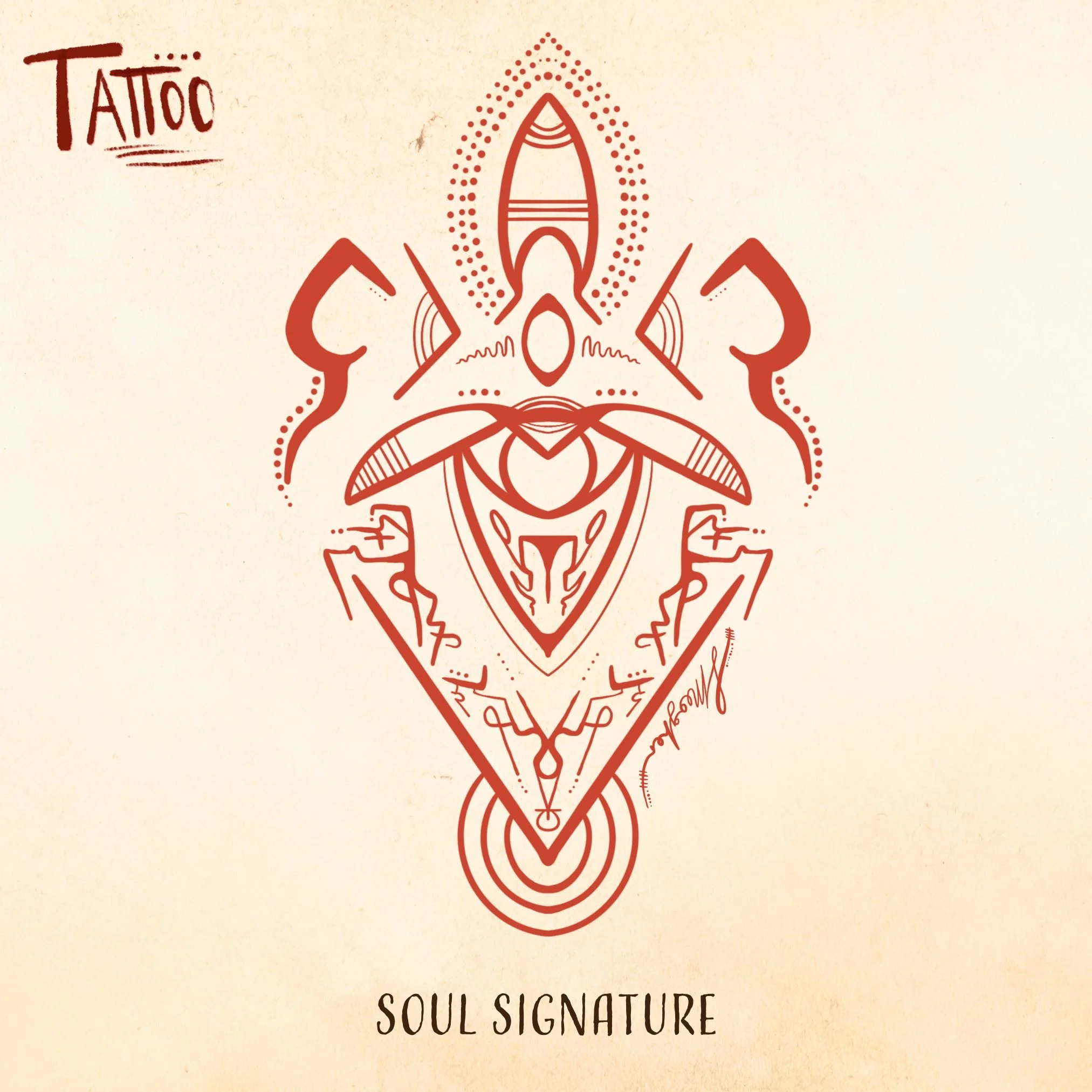 Soul Signature commissioned digital artwork created by Australian artist Taylor Meagher