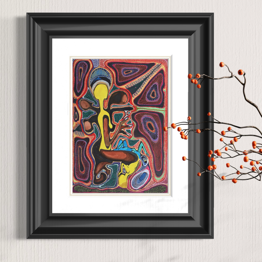 ignorance-is-bliss-black-framed-artwork-original-piece.PNG