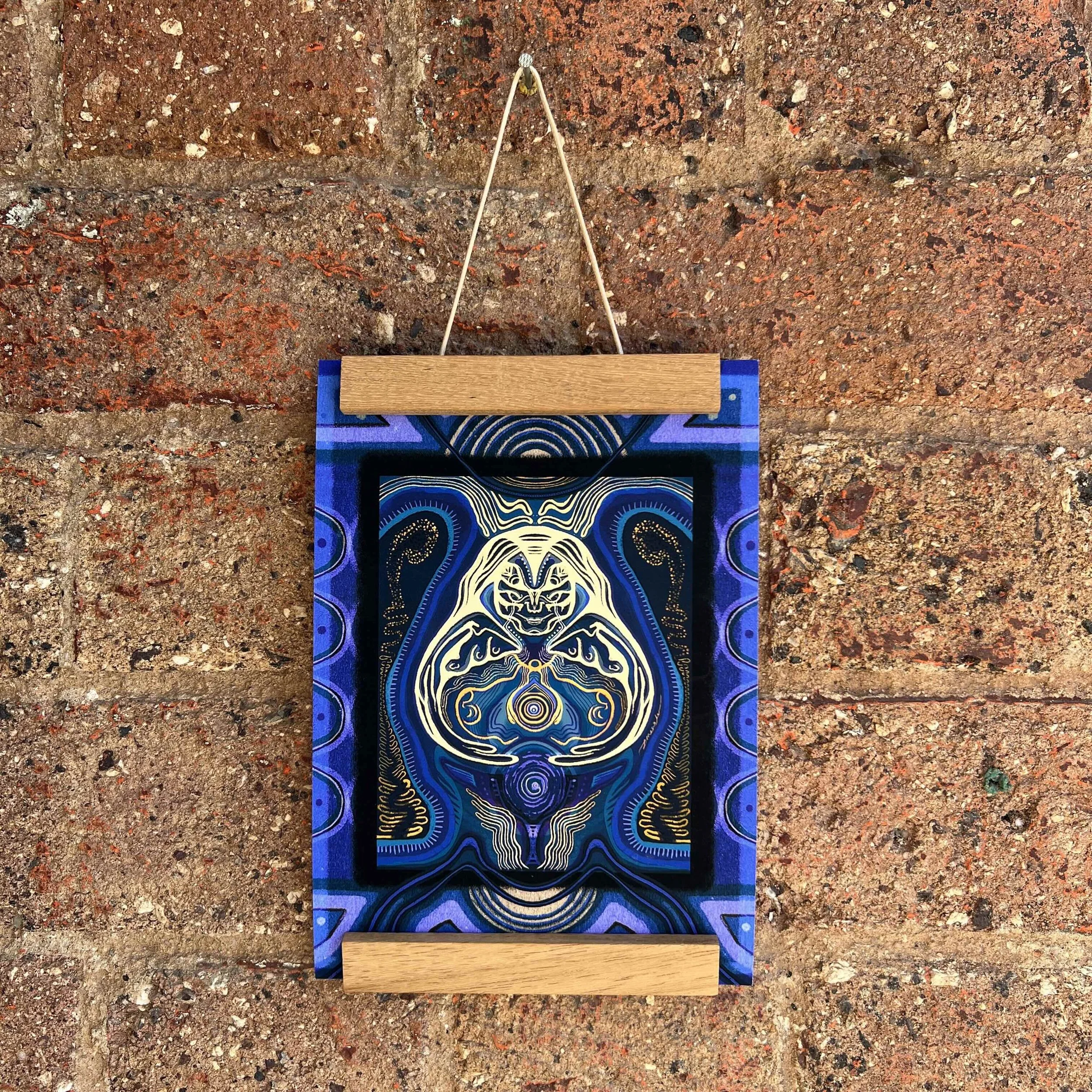 death_till_mother_a5_hanging_print_on_wall.jpeg