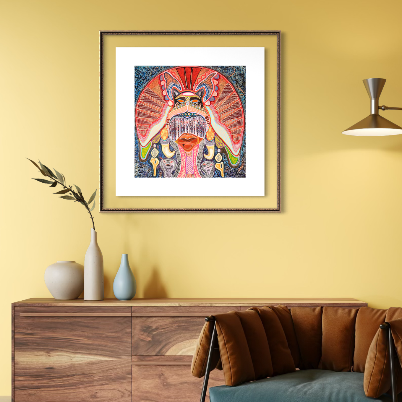 Shamanic Seeress - Fine Art Print