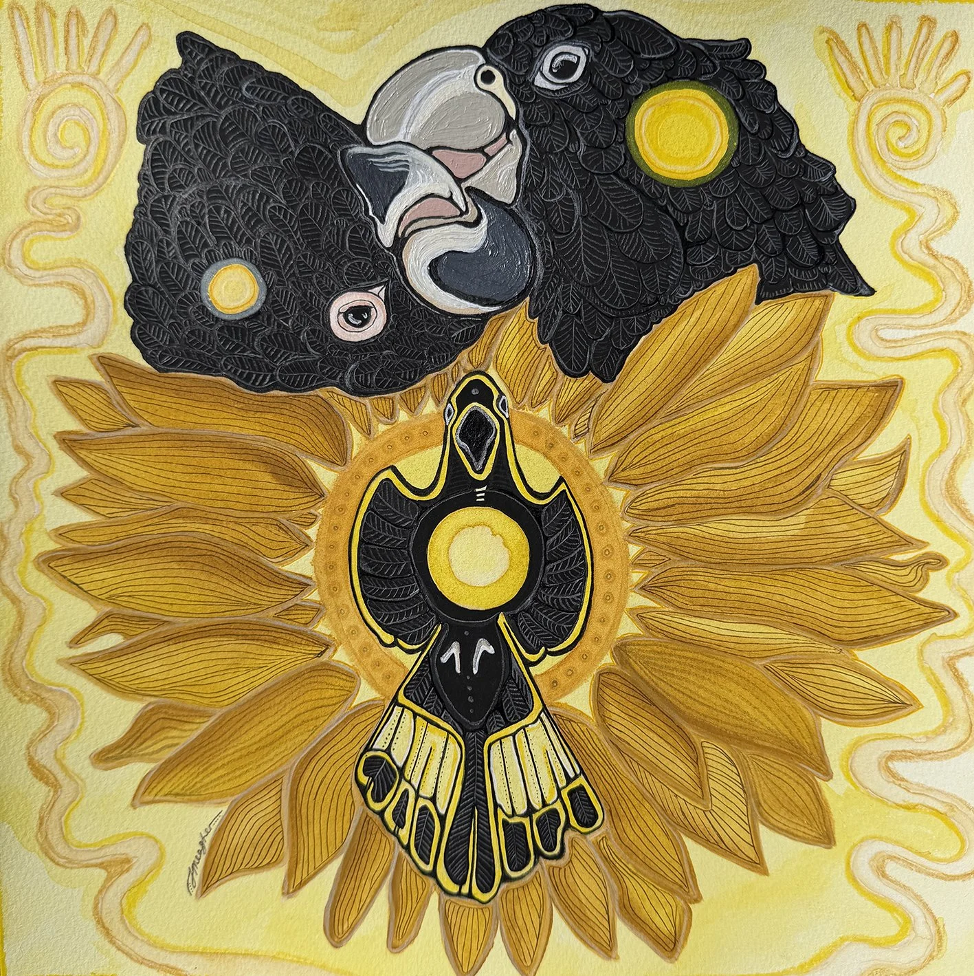 DANCING WITH MY SPIRIT, 2026 (MIXED MEDIA)
