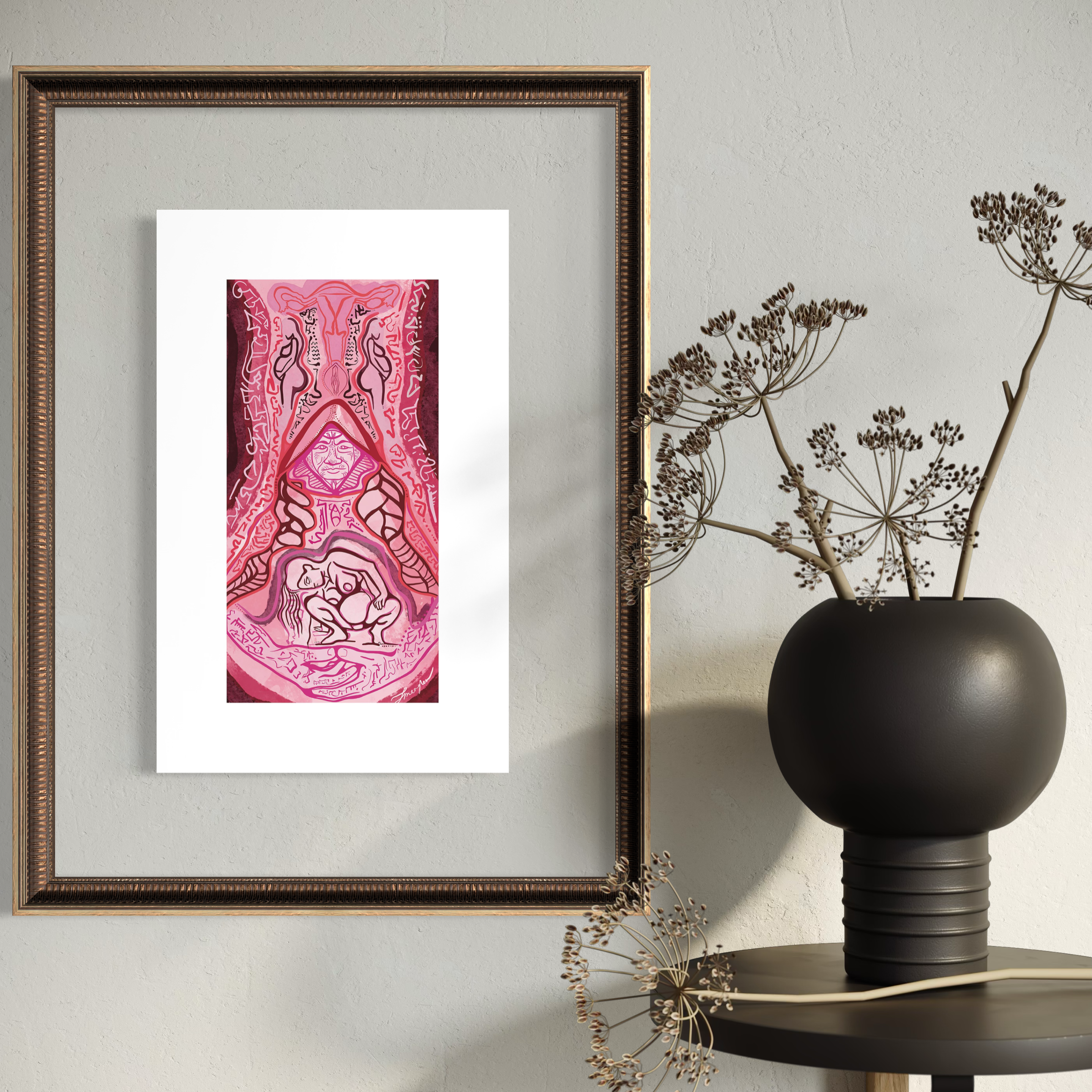 Grandmother Speaks - Fine Art Print