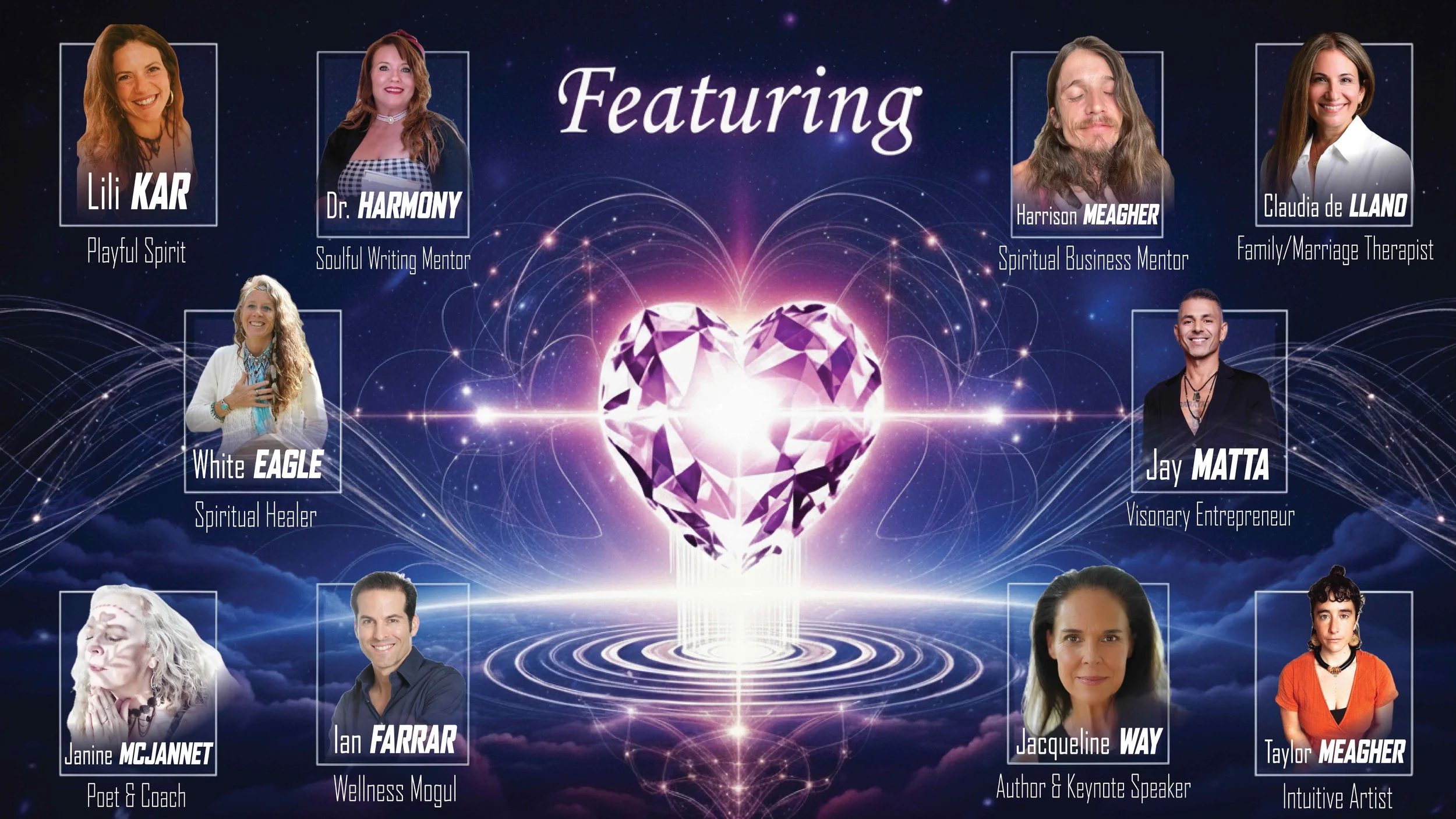 Heart of Influence Symposium featuring artist Taylor Meagher speaking about creativity and art