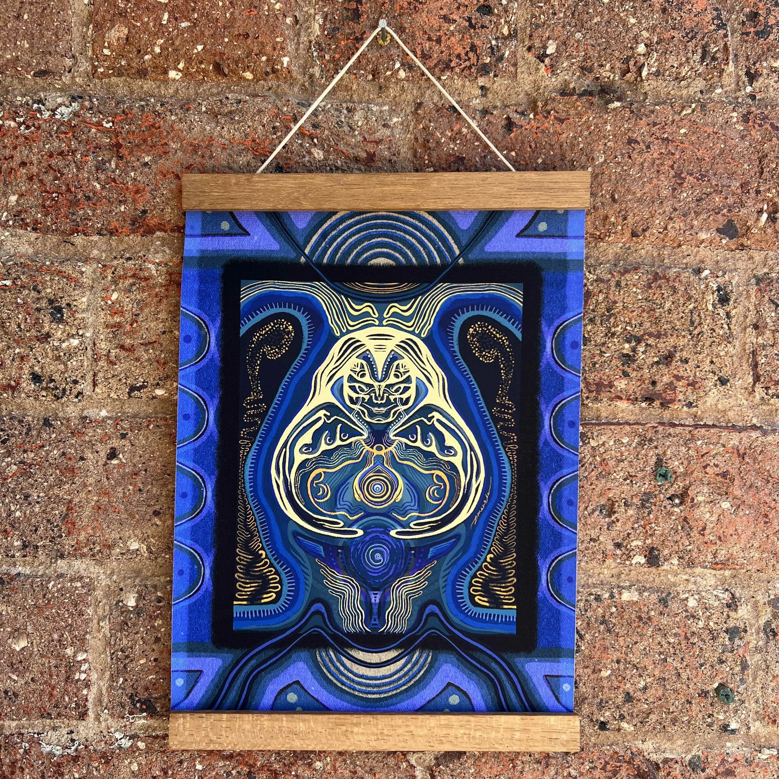 death_till_mother_a4_hanging_print_on_wall.jpeg