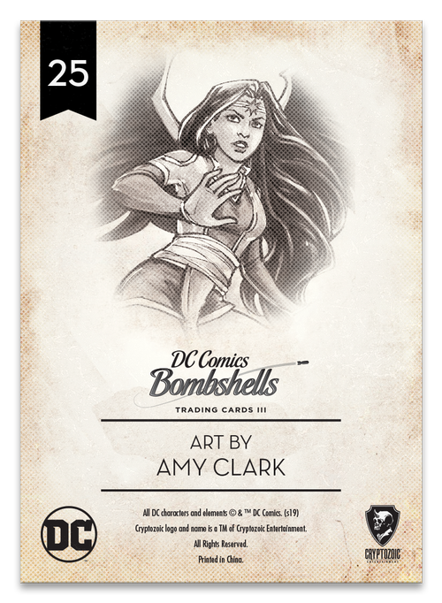 スケッチカード DC Bombshells DC Bombshells Trading Cards II — Cryptozoic Entertainment