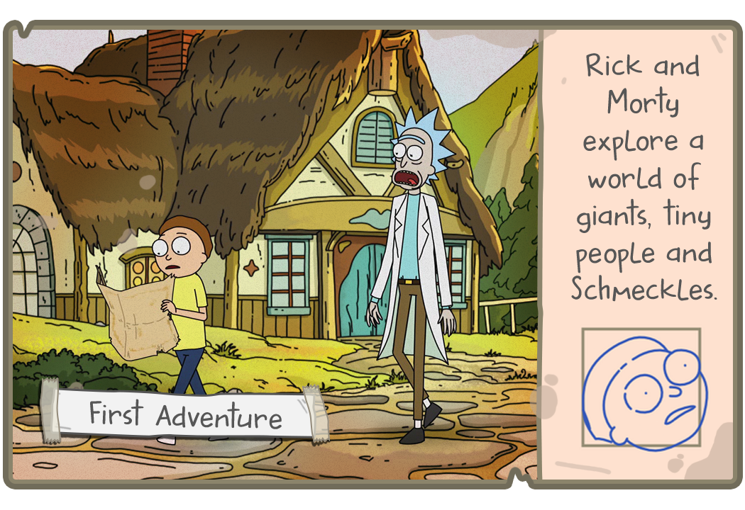 Rick And Morty Morty Adventure Card Jason Lim