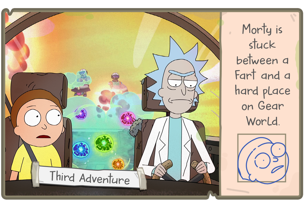 Rick And Morty Morty Adventure Card Jason Lim