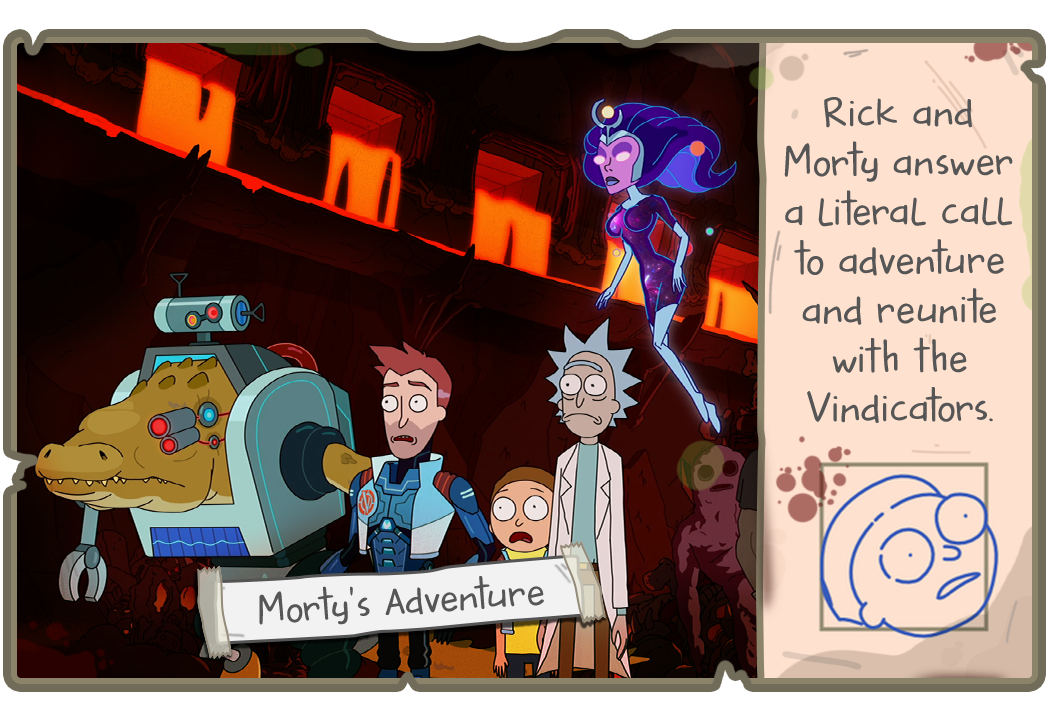 Rick And Morty Morty Adventure Card Jason Lim