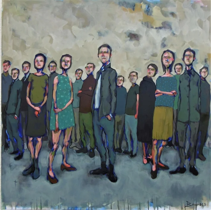 Loft 11 Gallery_Ángel Barroso_NOTRE DAME_Acryl_100x100 cms_ 2019.005.jpg