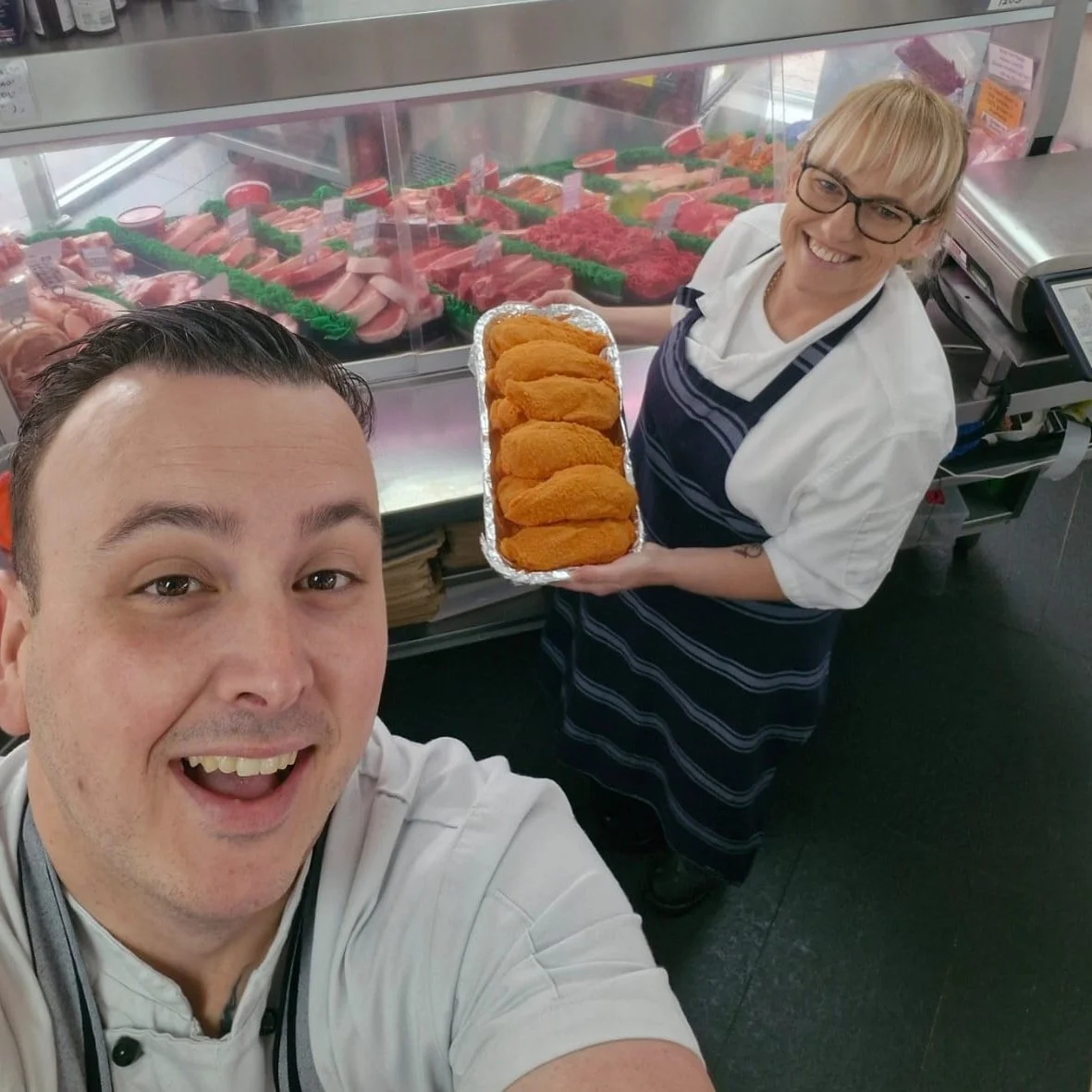 🚨 CHICKEN KIEV SPECIAL 🚨

THIS WEDNESDAY ONLY!
Garlic Butter Chicken Kiev's 🧄🍗
👉 4x for $25.00!

💥 Buy 5x trays and get a FREE HELLEN! (As-is, No returns or refunds, may come with a side of attitude).

Grab a great special while you can!

#hawt