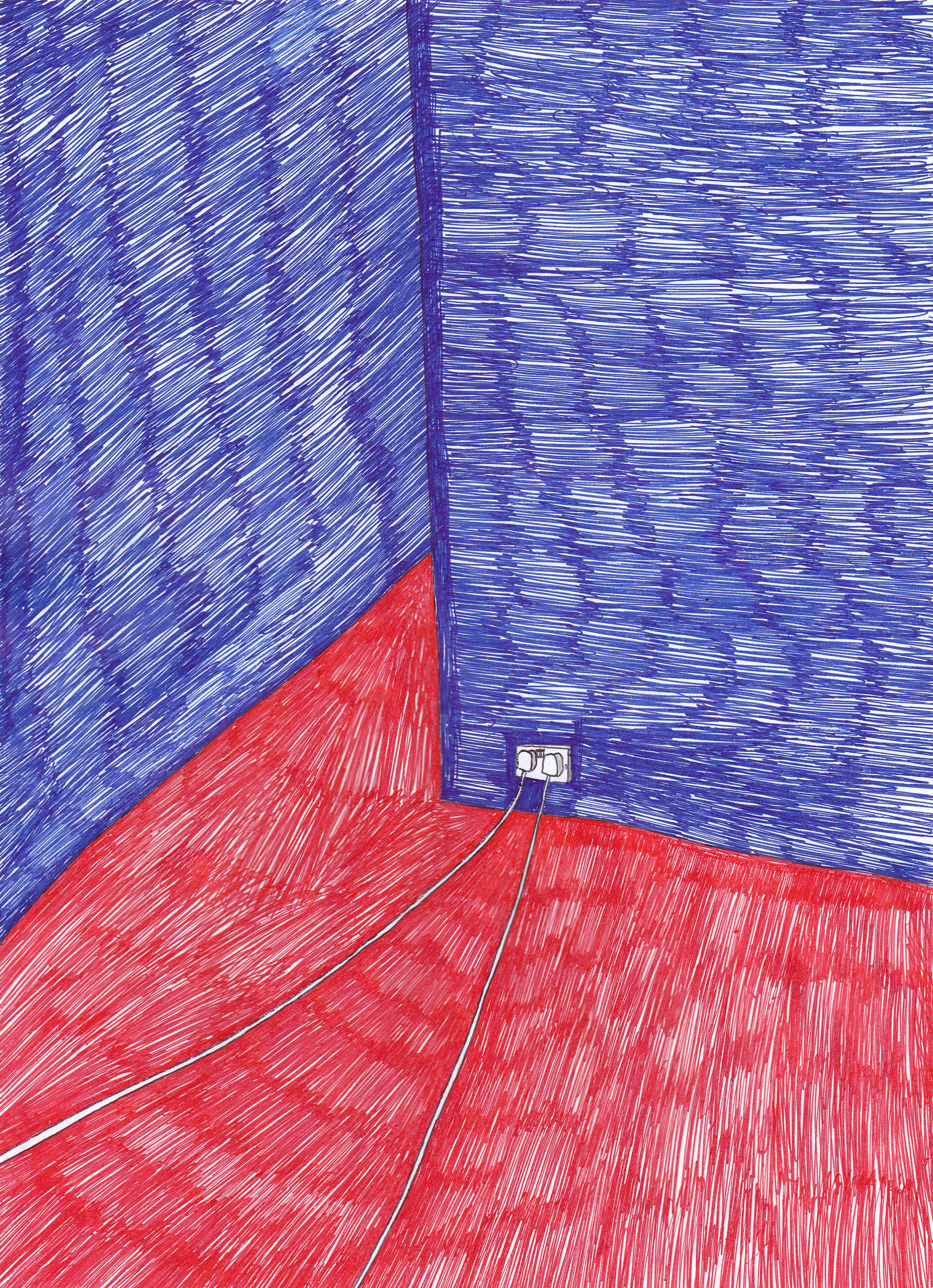 Plugs, biro on paper, 2010.jpg