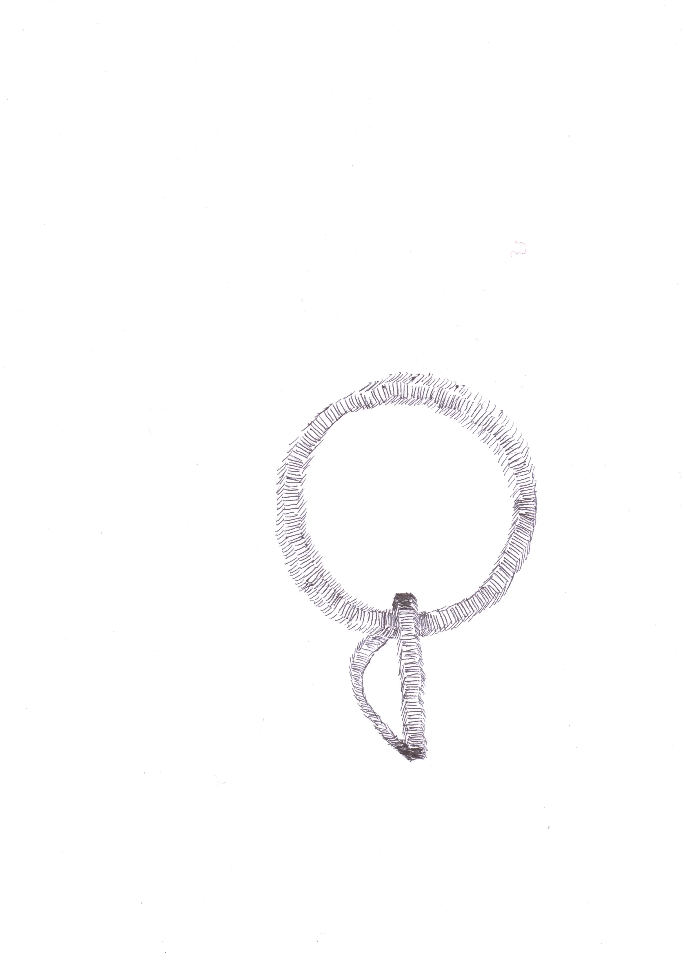 Two Rings, biro on paper, 2012.jpg