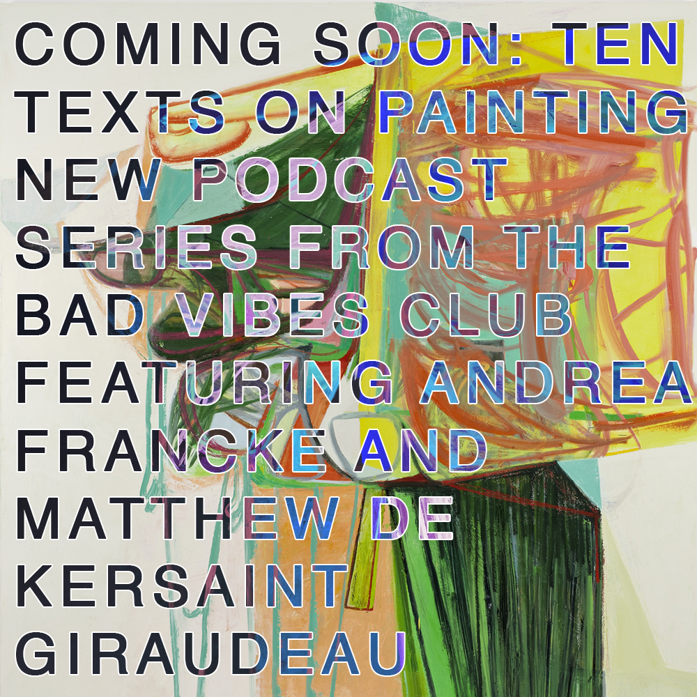 Coming soon: Ten Texts on Painting episode artwork