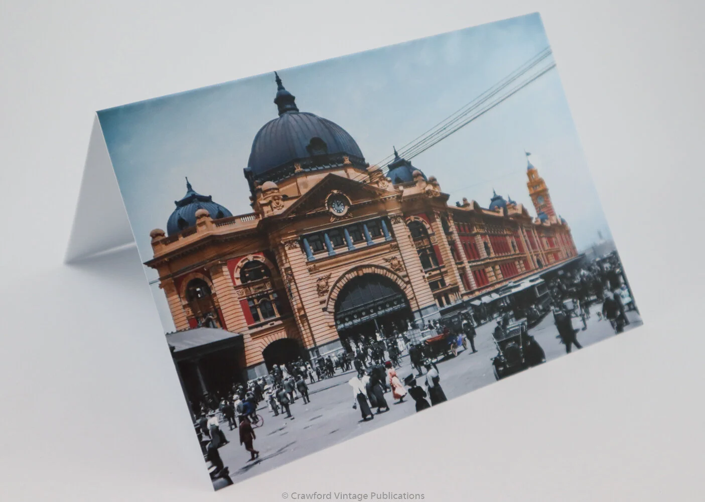 Flinders Street Station, Melbourne c.1914