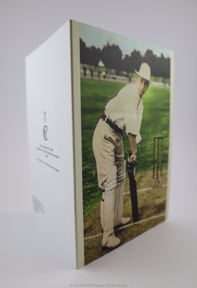 Clem Hill, Australian Cricketer, at the wickets c.1897