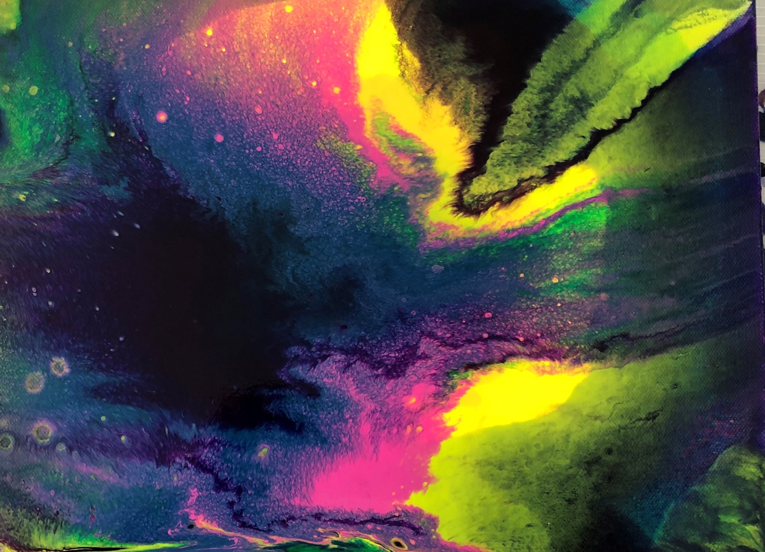 Holly W Simmons Fine Art - Test Product "Colorful Galaxy