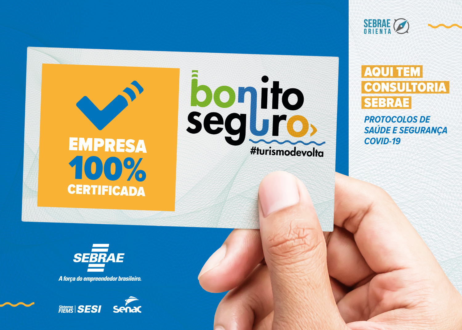 Bonito e Sistema S, juntos contra o COVID-19