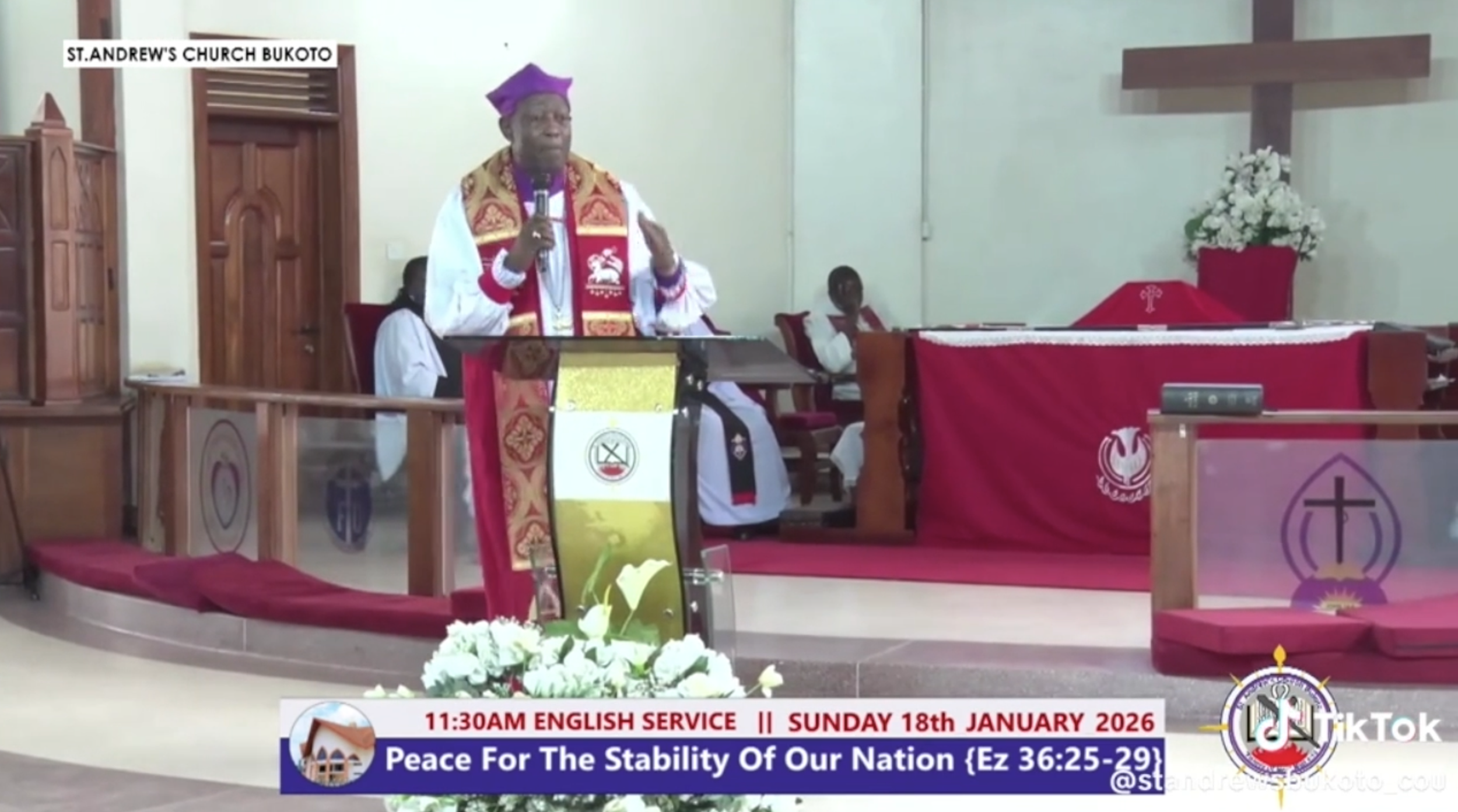 Update from ArchBishop Stephen from Uganda