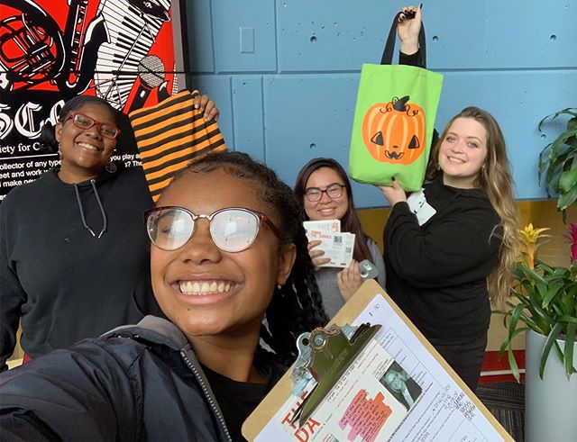 What&rsquo;s better than getting candy on Halloween? Getting candy AND all the info you need to know about the November 5th elections! Catch our PSPN canvassers on campuses across the Pittsburgh area as they hand out voter guides and candy today 👻 a