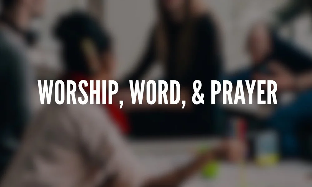 Word and Prayer: Sunday, March 31