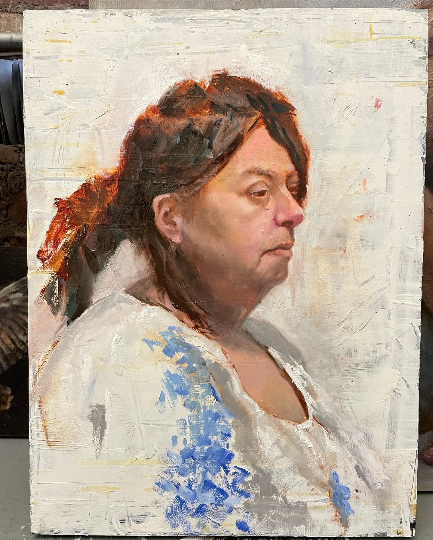 Great weekend workshop with @kristygordonart @newyorkacademyofart