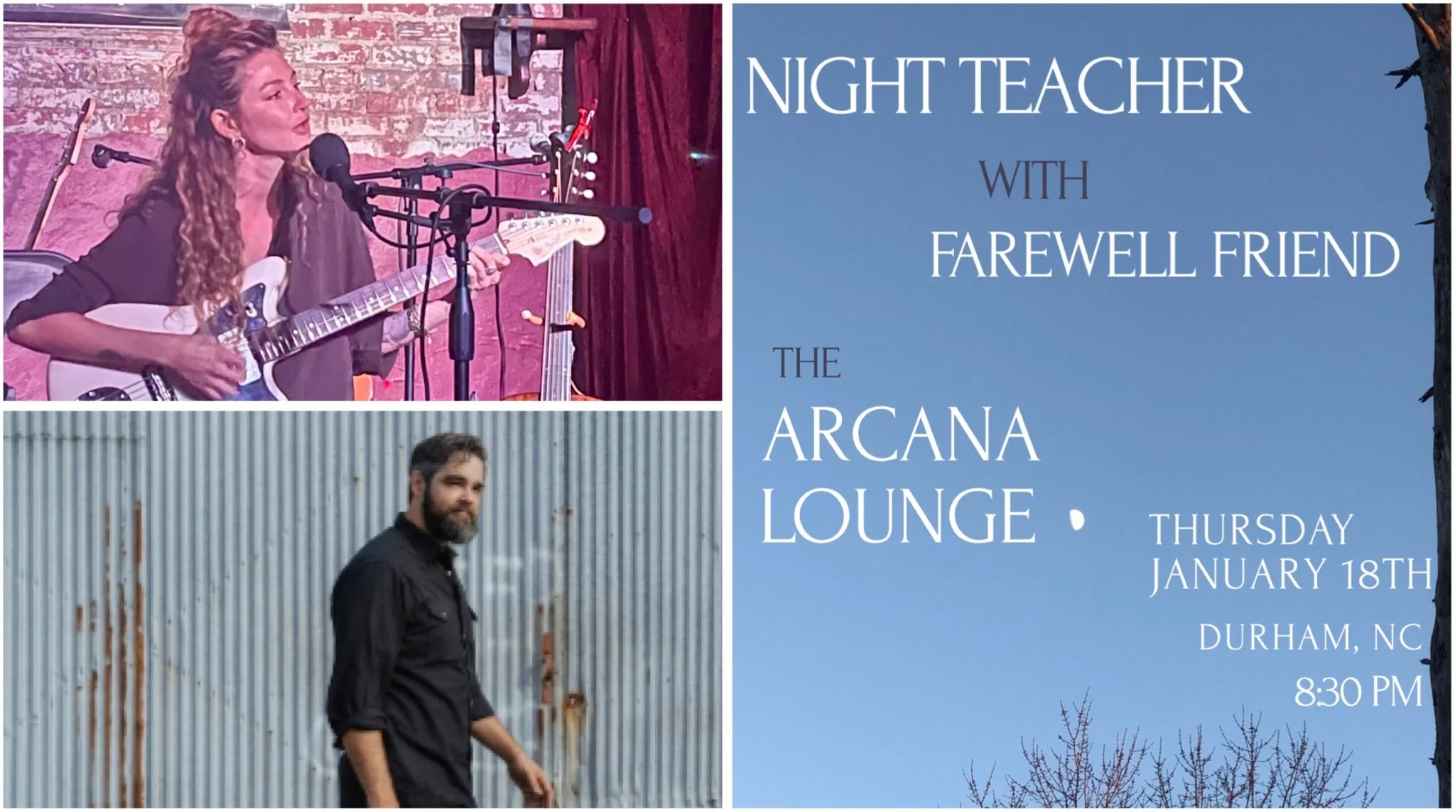 The Arcana Lounge with Farewell Friend in Durham, NC
