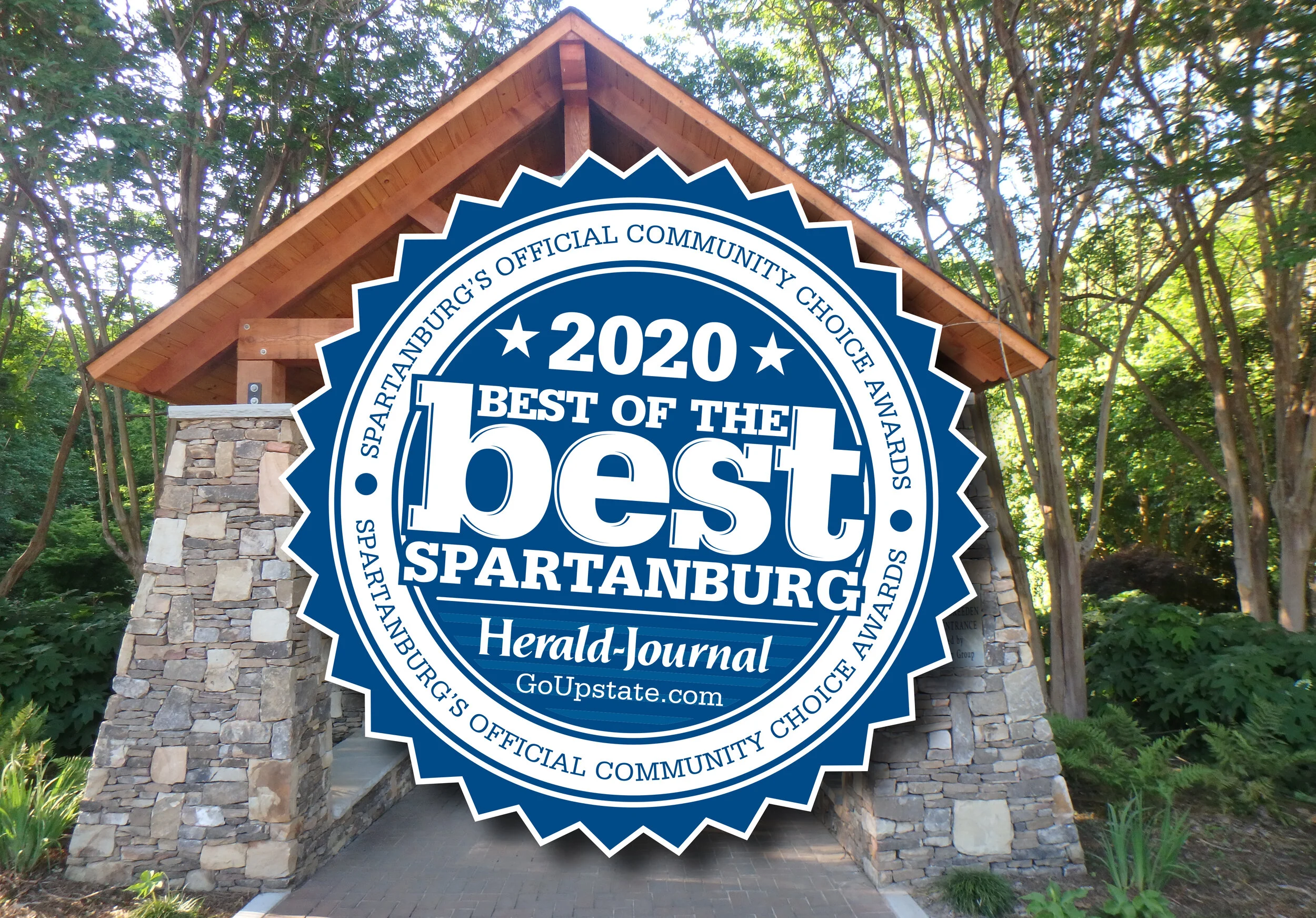 Hatcher Garden Wins in Three Categories in the Best of the Best Spartanburg Contest