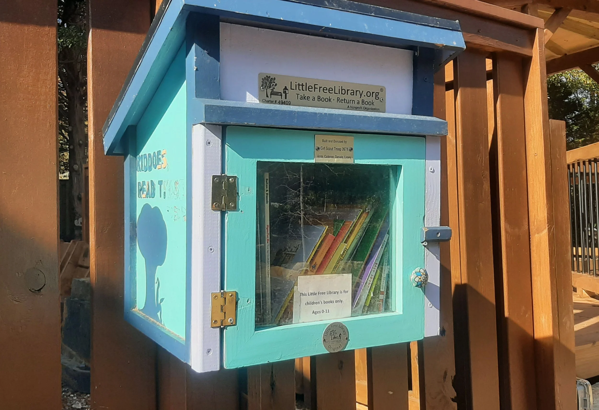 The Library is Open! The Free Little Library that is!