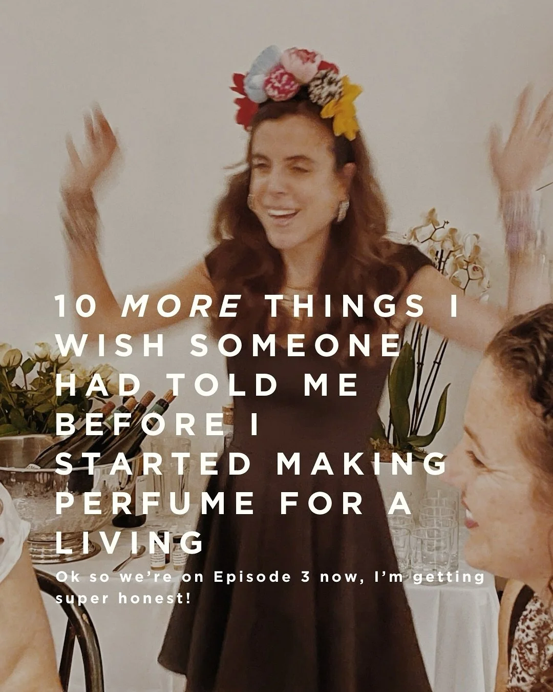 Episode 3 of all my mistakes and learnings,
because clearly I still haven&rsquo;t made enough, and definitely have more to come.
But if it helps anyone else, I&rsquo;m so glad to share. Honestly&hellip;I wouldn&rsquo;t do it any other way.

#olfactiv