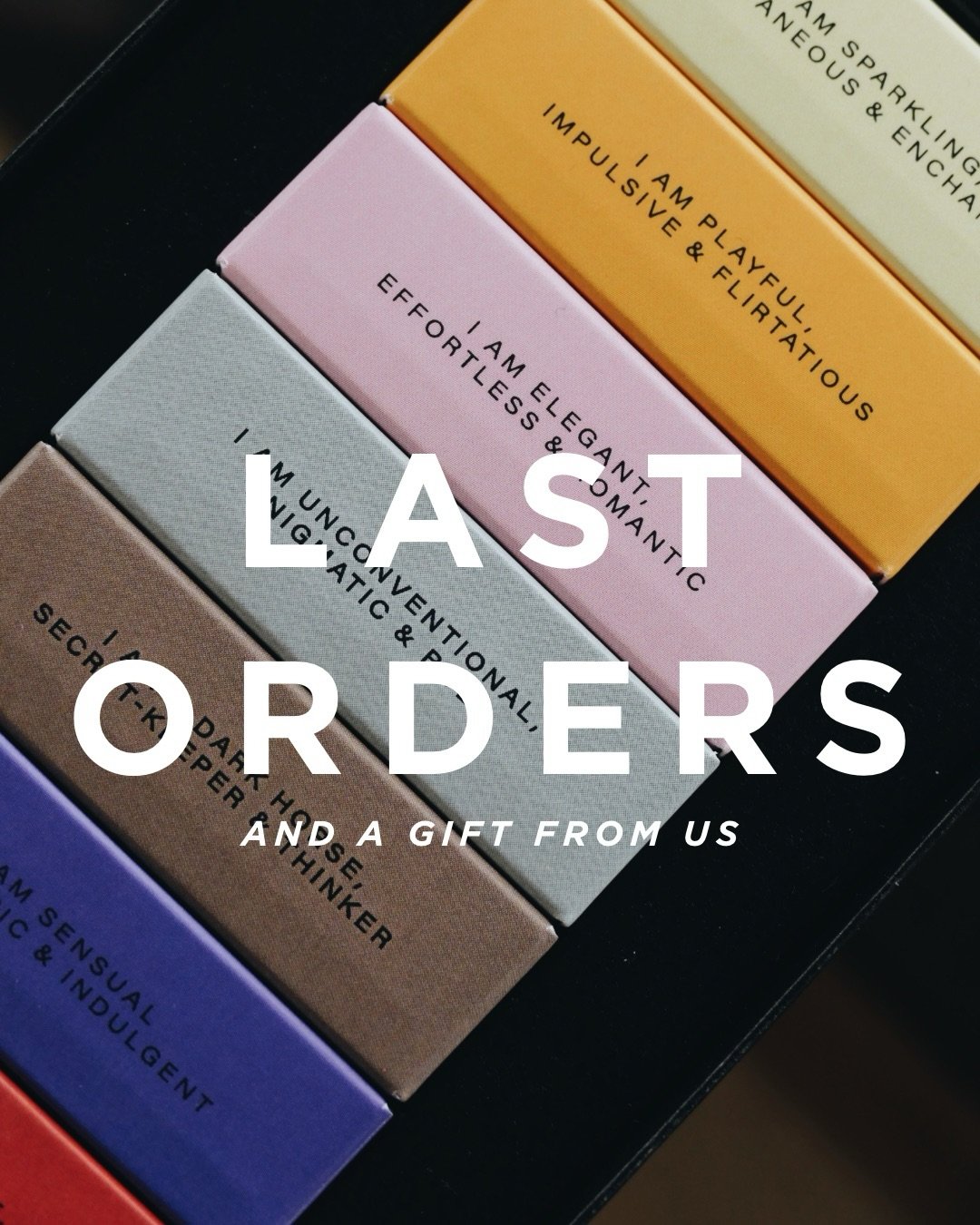 Friday 19th is your last day to place orders in time for Christmas.

Every order over &pound;35 between now and midnight 19th Dec automatically comes with our beaut Olfactive O tote. Just because, it&rsquo;s Christmas✨

#olfactiveo #personalityperfum