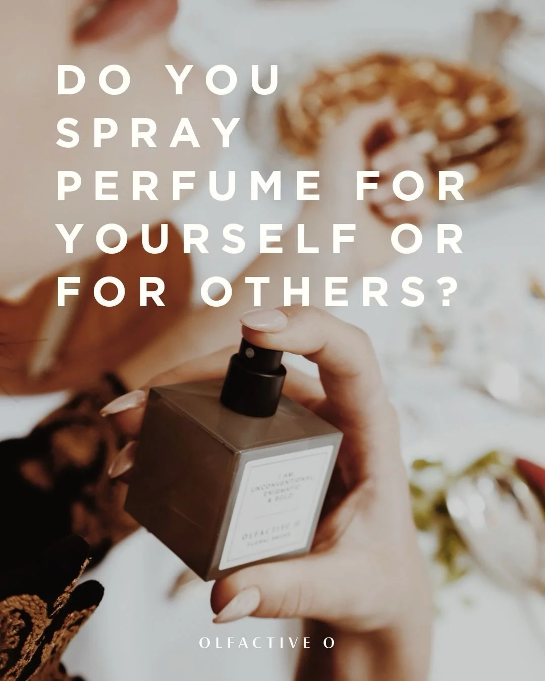 Who are you really wearing perfume for?

Musks have always been the red thread in our scents. I come back to them again and again, both as a wearer and as a maker.

They do something very specific. They do not sit on top of you. They warm into your s
