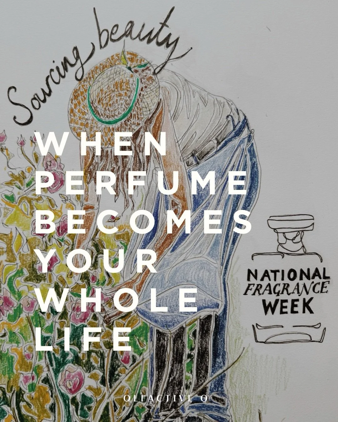 I love perfume so much I spent a whole week out of the studio last year just illustrating the process. Um yeah slightly unhinged in hindsight.

They&rsquo;re not my best natural drawings (thank you truly if you say they are lysm) but I know I got too